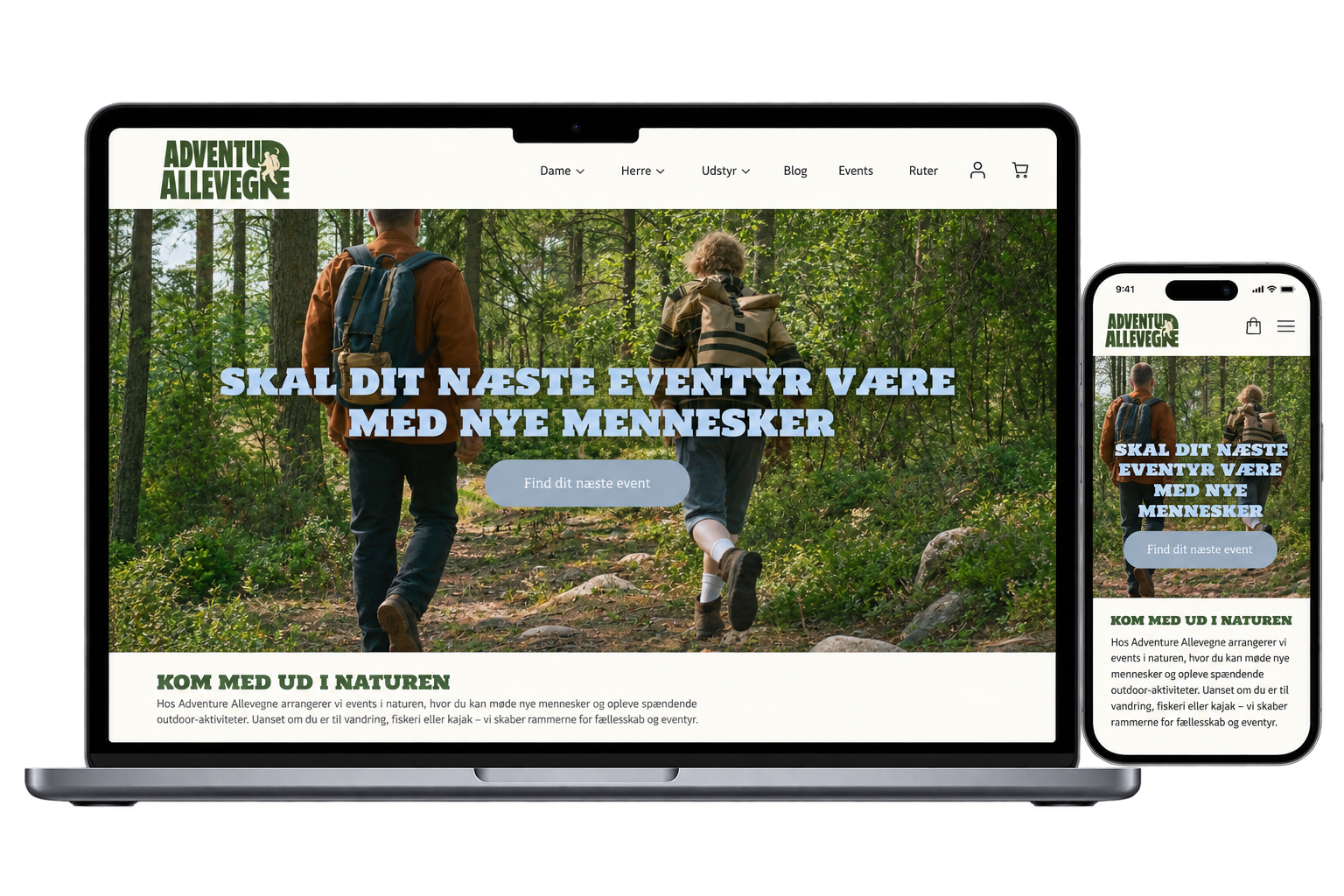 Forsiden til Adventure Allevegne